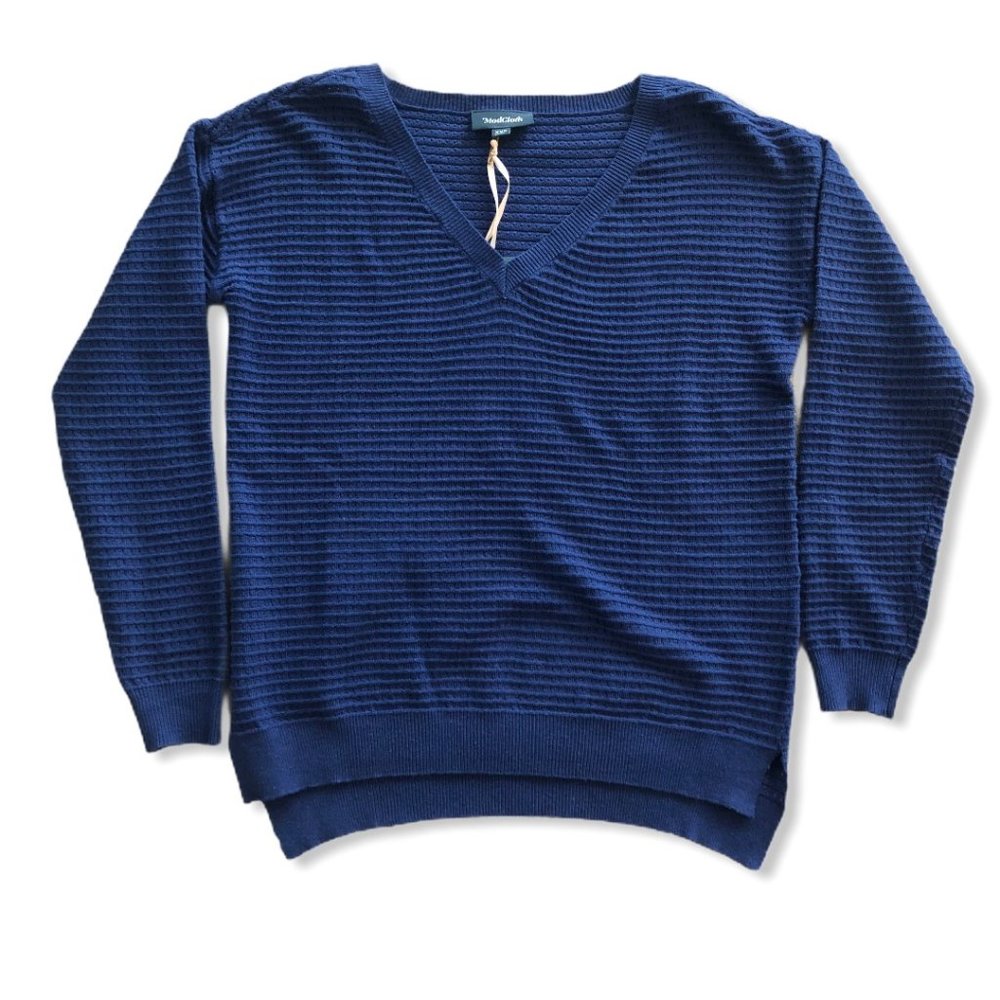 ModCLoth Pointelle as Well V-Neck Sweater